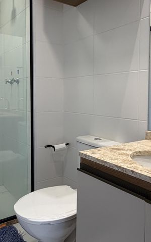 Apartamento para alugar com 63m², 2 quartos e 1 vagaBanheiro Social