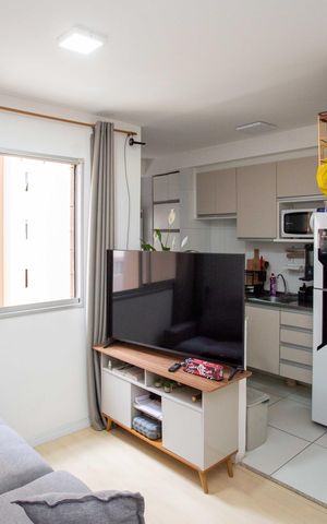 Apartamento para alugar com 44m², 2 quartos e 1 vagaSala
