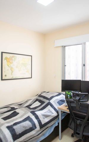Apartamento para alugar com 44m², 2 quartos e 1 vagaQuarto 1