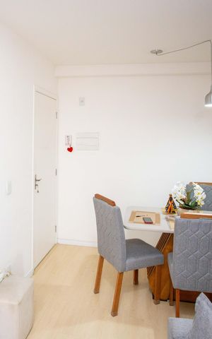 Apartamento para alugar com 44m², 2 quartos e 1 vagaSala