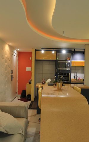Apartamento à venda com 62m², 3 quartos e 1 vagaSala