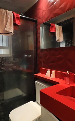 Apartamento à venda com 62m², 3 quartos e 1 vagaBanheiro Social
