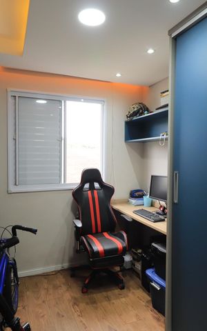 Apartamento à venda com 62m², 3 quartos e 1 vagaQuarto 1
