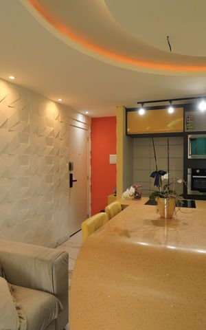 Apartamento à venda com 62m², 3 quartos e 1 vagaSala