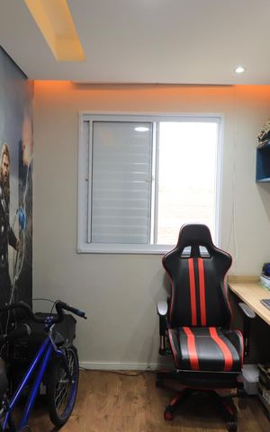 Apartamento à venda com 62m², 3 quartos e 1 vagaQuarto 1