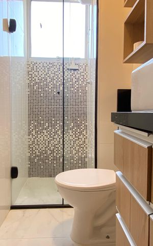 Apartamento para alugar com 42m², 2 quartos e sem vaga Apartamento para alugar com 42m², 2 quartos e sem vagaBanheiro