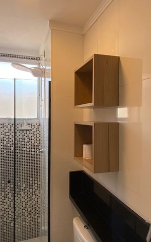 Apartamento para alugar com 42m², 2 quartos e sem vaga Apartamento para alugar com 42m², 2 quartos e sem vagaBanheiro