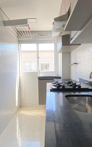 Apartamento para alugar com 42m², 2 quartos e sem vaga Apartamento para alugar com 42m², 2 quartos e sem vagaCozinha - Área de Serviço