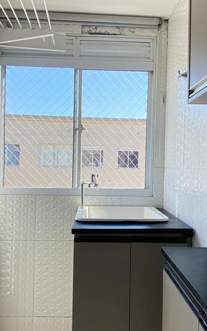 Apartamento para alugar com 42m², 2 quartos e sem vaga Apartamento para alugar com 42m², 2 quartos e sem vagaCozinha - Área de Serviço