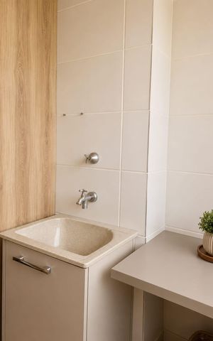Apartamento para alugar com 55m², 2 quartos e 1 vaga Apartamento para alugar com 55m², 2 quartos e 1 vagaÁrea de serviço