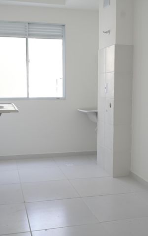 Apartamento à venda com 38m², 2 quartos e sem vagaCozinha e Área de Serviço