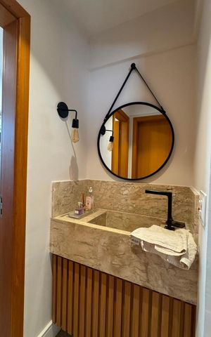 Apartamento à venda com 74m², 2 quartos e 1 vagaBanheiro social
