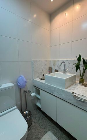 Apartamento à venda com 74m², 2 quartos e 1 vagaBanheiro da Suíte