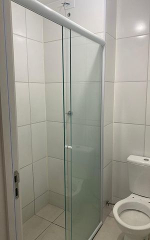 Apartamento à venda com 32m², 2 quartos e 1 vaga Apartamento à venda com 32m², 2 quartos e 1 vagaBanheiro