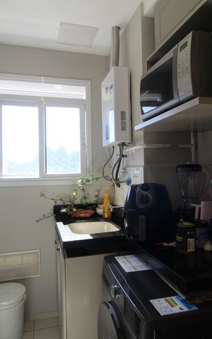 Apartamento para alugar com 45m², 2 quartos e 1 vagaÁrea de Serviço