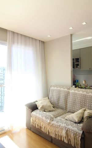 Apartamento para alugar com 45m², 2 quartos e 1 vagaSala