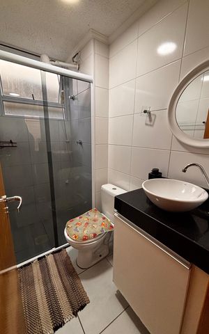 Apartamento à venda com 51m², 2 quartos e 1 vaga Apartamento à venda com 51m², 2 quartos e 1 vagaBanheiro