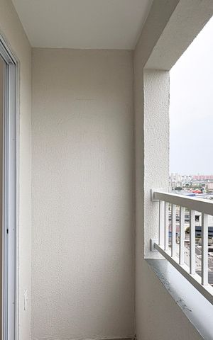 Apartamento para alugar com 25m², 1 quarto e sem vagaVaranda