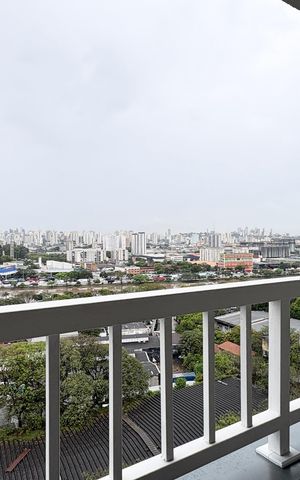 Apartamento para alugar com 25m², 1 quarto e sem vagaVaranda