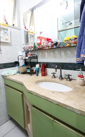 Apartamento à venda com 84m², 3 quartos e 1 vaga Apartamento à venda com 84m², 3 quartos e 1 vagaBanheiro