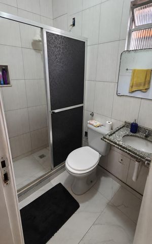 Casa para alugar com 90m², 2 quartos e 1 vaga Casa para alugar com 90m², 2 quartos e 1 vagaBanheiro