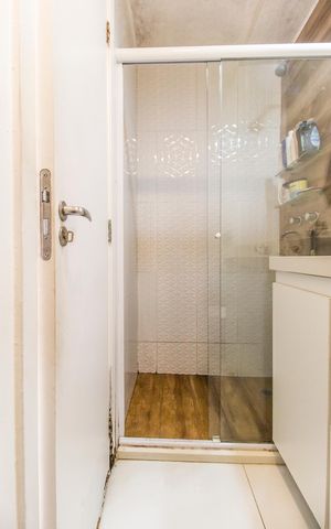 Apartamento para alugar com 60m², 1 quarto e 1 vaga Apartamento para alugar com 60m², 1 quarto e 1 vagaBanheiro da Suíte