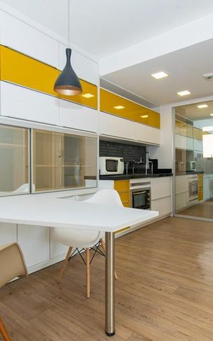Apartamento para alugar com 42m², 1 quarto e 1 vaga