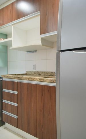 Apartamento à venda com 45m², 1 quarto e 2 vagasCozinha