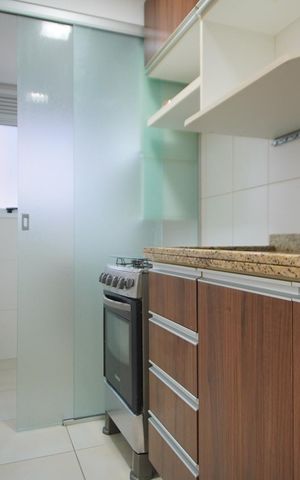 Apartamento à venda com 45m², 1 quarto e 2 vagasCozinha