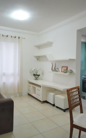 Apartamento à venda com 45m², 1 quarto e 2 vagasSala