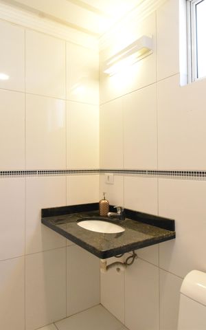 Apartamento para alugar com 90m², 3 quartos e 1 vagaBanheiro da Suíte