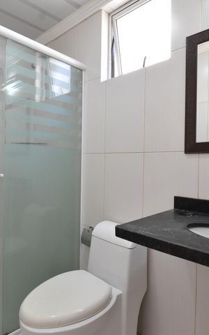 Apartamento para alugar com 90m², 3 quartos e 1 vagaBanheiro 2