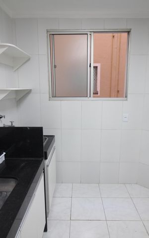 Apartamento para alugar com 45m², 2 quartos e 1 vagaCozinha e Área de Serviço
