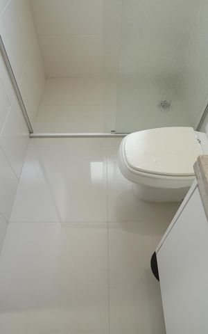 Apartamento à venda com 127m², 3 quartos e 3 vagasBanheiro da Suíte 2