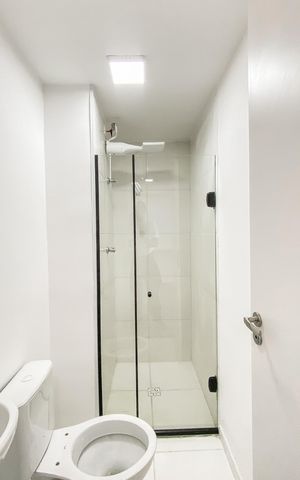 Apartamento para alugar com 29m², 2 quartos e sem vaga Apartamento para alugar com 29m², 2 quartos e sem vagaBanheiro