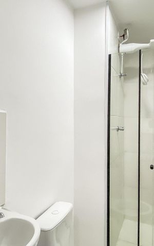 Apartamento para alugar com 29m², 2 quartos e sem vaga Apartamento para alugar com 29m², 2 quartos e sem vagaBanheiro