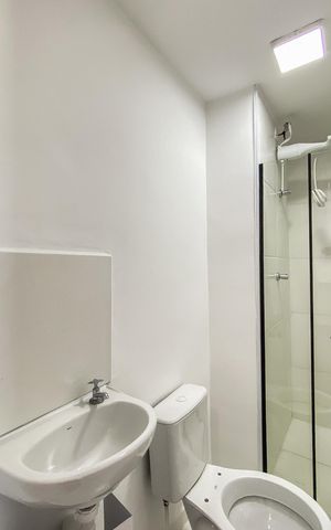 Apartamento para alugar com 29m², 2 quartos e sem vaga Apartamento para alugar com 29m², 2 quartos e sem vagaBanheiro