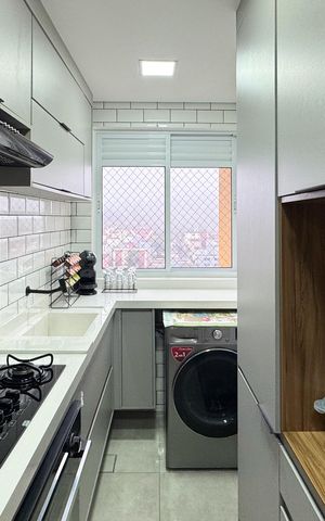 Apartamento à venda com 46m², 2 quartos e 1 vaga Apartamento à venda com 46m², 2 quartos e 1 vagaCozinha