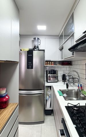 Apartamento à venda com 46m², 2 quartos e 1 vaga Apartamento à venda com 46m², 2 quartos e 1 vagaCozinha