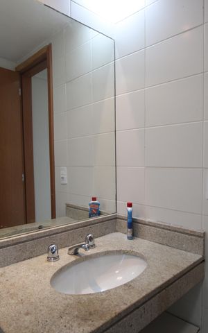 Apartamento para alugar com 97m², 3 quartos e 1 vagaBanheiro da suíte