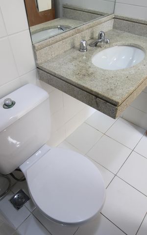 Apartamento para alugar com 97m², 3 quartos e 1 vagaBanheiro social