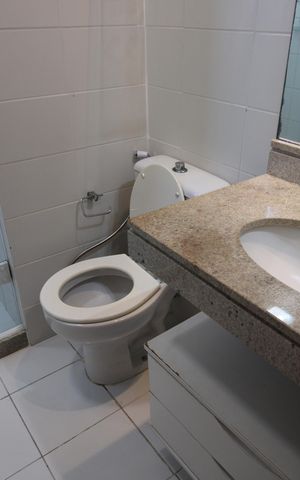 Apartamento para alugar com 97m², 3 quartos e 1 vagaBanheiro da suíte