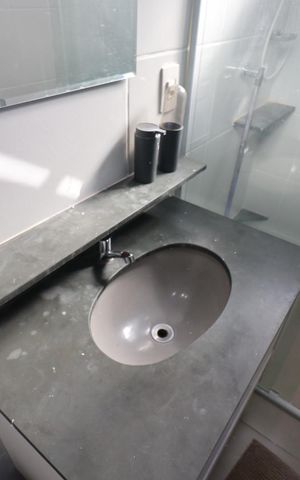 Apartamento para alugar com 35m², 1 quarto e 1 vaga Apartamento para alugar com 35m², 1 quarto e 1 vagaBanheiro da Suíte
