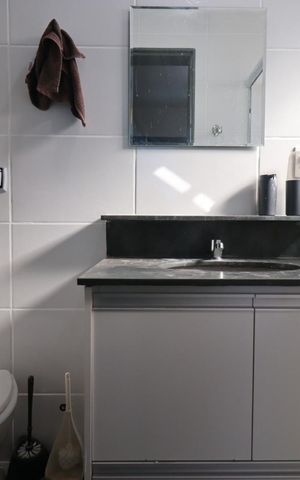 Apartamento para alugar com 35m², 1 quarto e 1 vaga Apartamento para alugar com 35m², 1 quarto e 1 vagaBanheiro da Suíte