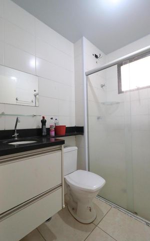 Apartamento para alugar com 44m², 2 quartos e 1 vaga Apartamento para alugar com 44m², 2 quartos e 1 vagaBanheiro