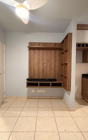 Apartamento para alugar com 44m², 2 quartos e 1 vaga Apartamento para alugar com 44m², 2 quartos e 1 vagaSala