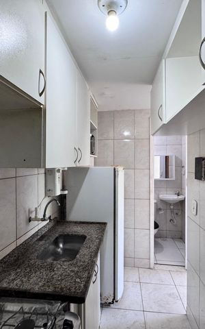 Apartamento para alugar com 30m², 1 quarto e sem vaga Apartamento para alugar com 30m², 1 quarto e sem vagaCozinha e Área de Serviço