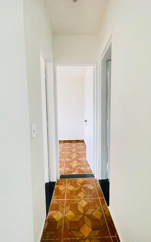 Apartamento para alugar com 43m², 2 quartos e 1 vaga Apartamento para alugar com 43m², 2 quartos e 1 vagaCorredor de acesso aos quartos
