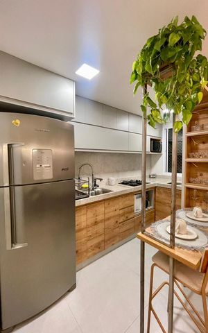 Apartamento à venda com 46m², 2 quartos e 1 vaga Apartamento à venda com 46m², 2 quartos e 1 vagaCozinha