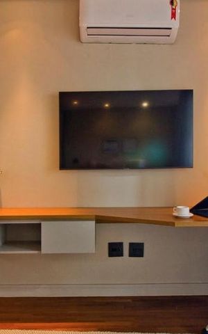 Apartamento para alugar com 32m², 1 quarto e 1 vaga Apartamento para alugar com 32m², 1 quarto e 1 vagaSala